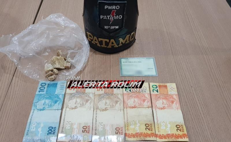 Traficante é preso em flagrante pela equipe da polícia em Rolim de Moura Traficante é preso em flagrante pela equipe da polícia em Rolim de Moura