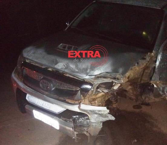 Colisão entre carros deixa um morto na BR-435 em Cerejeiras Colisão entre carros deixa um morto na BR-435 em Cerejeiras