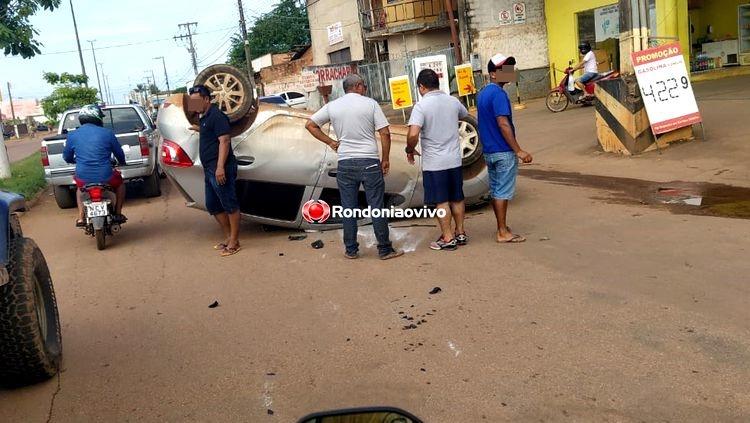 Motorista bêbado é preso após acidente com capotamento na zona Leste Motorista bêbado é preso após acidente com capotamento na zona Leste