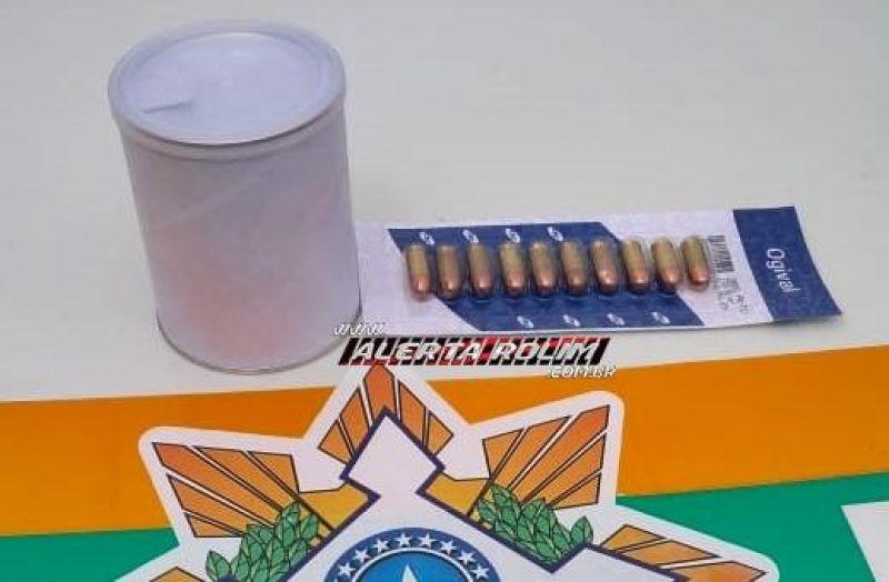 Homem é preso com munições de arma de fogo em Nova Brasilândia Homem é preso com munições de arma de fogo em Nova Brasilândia