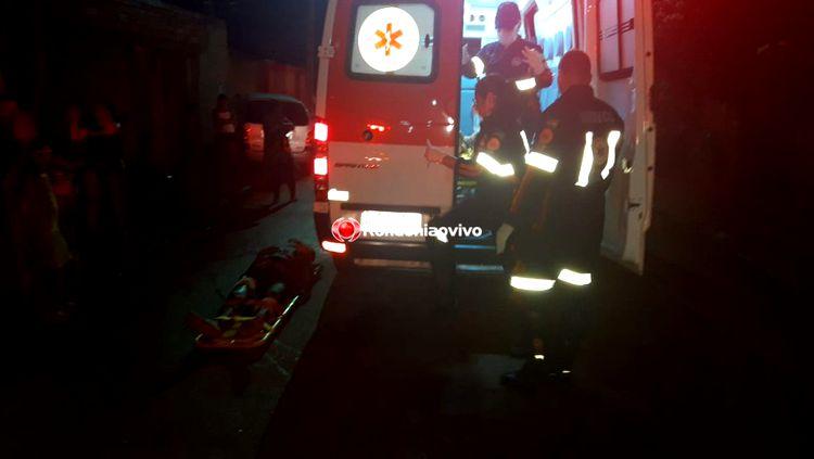 Foragido e amigo são atacados a tiros por dupla em motocicleta na capital Foragido e amigo são atacados a tiros por dupla em motocicleta na capital