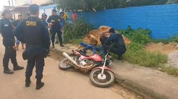 Bandidos são presos após intensa perseguição em Porto Velho Bandidos são presos após intensa perseguição em Porto Velho
