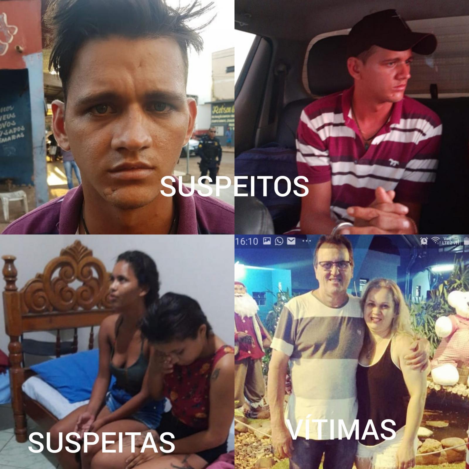 PM de Cacoal prende quadrilha que matou e roubou casal em Aripuanã, MT PM de Cacoal prende quadrilha que matou e roubou casal em Aripuanã, MT