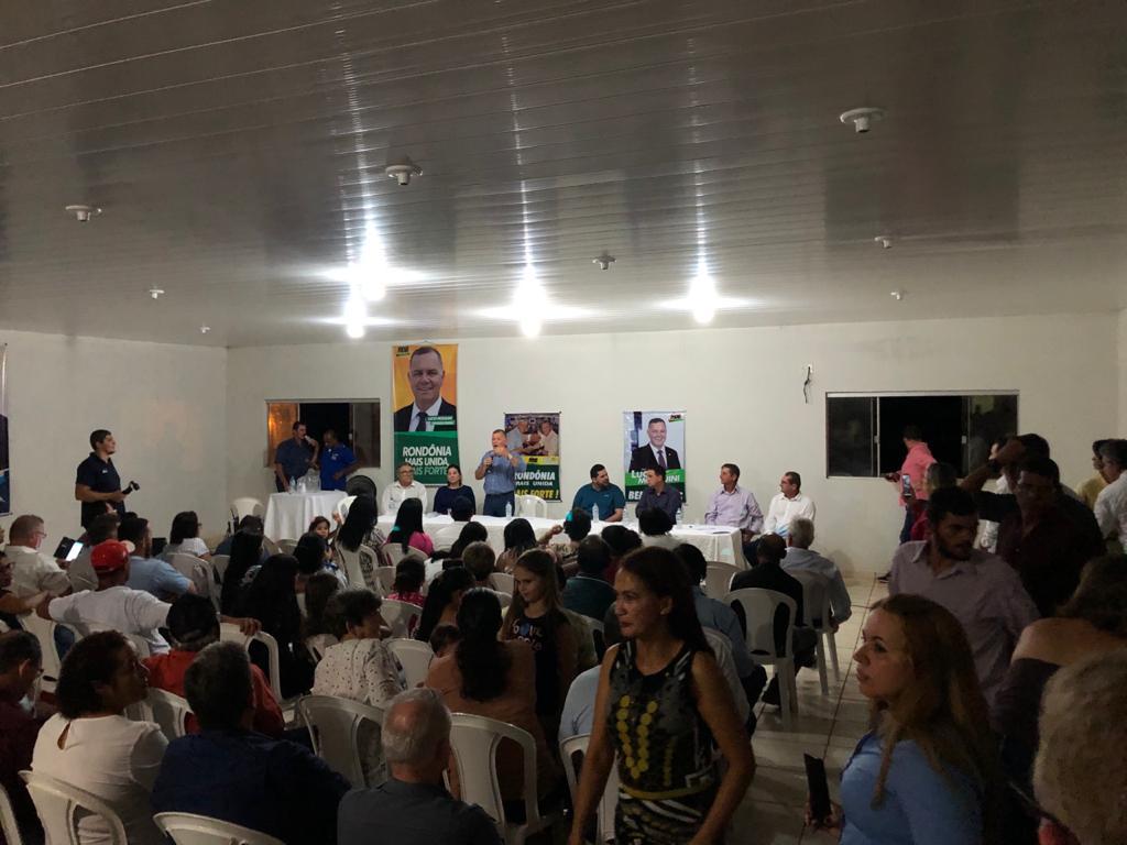 Encontro do MDB reúne filiados e lideranças em Rolim de Moura visando eleições de outubro Encontro do MDB reúne filiados e lideranças em Rolim de Moura visando eleições de outubro