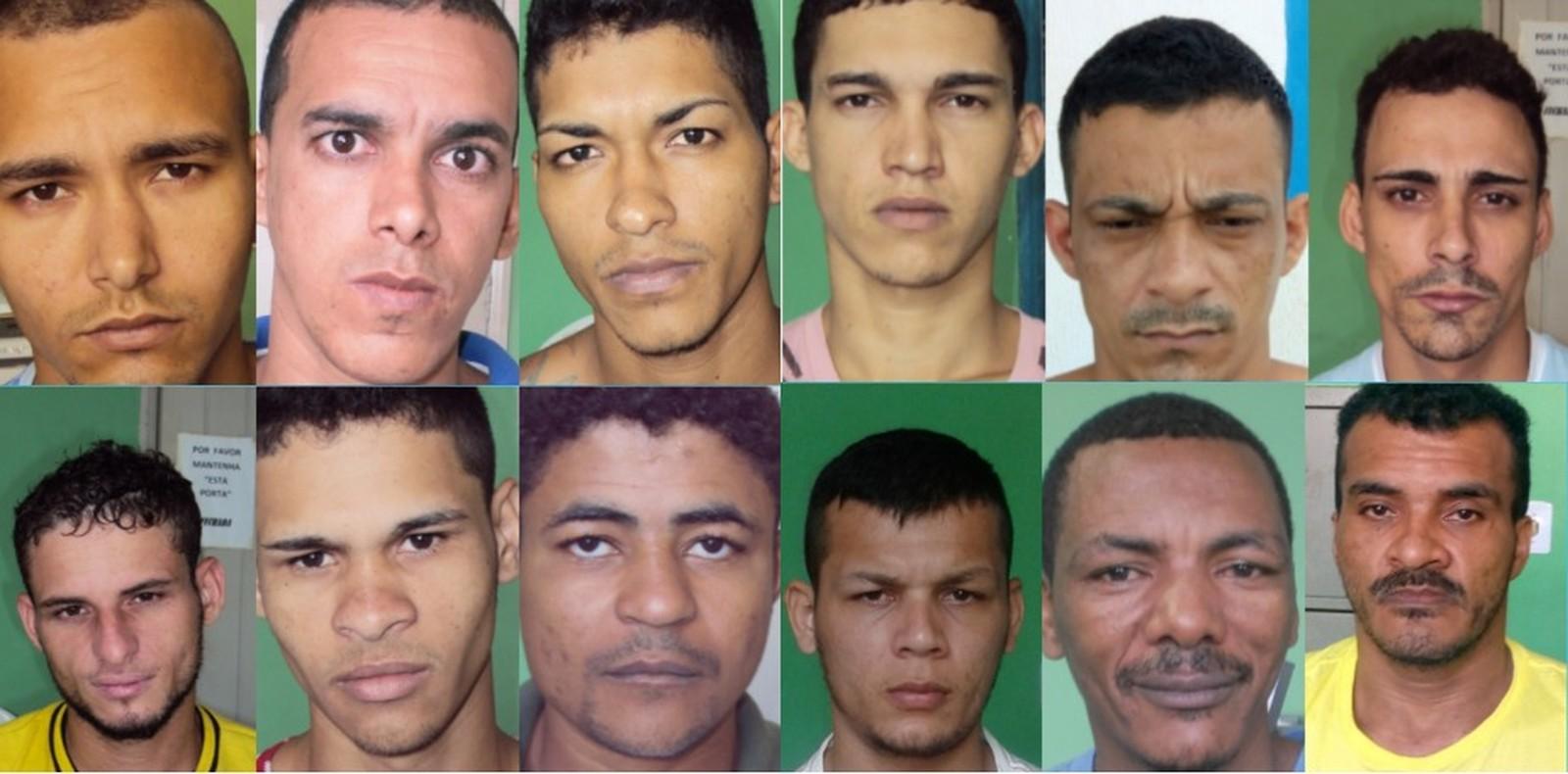 Polícia divulga nomes dos 13 recapturados de fuga de presídio em Ji-Paraná Polícia divulga nomes dos 13 recapturados de fuga de presídio em Ji-Paraná