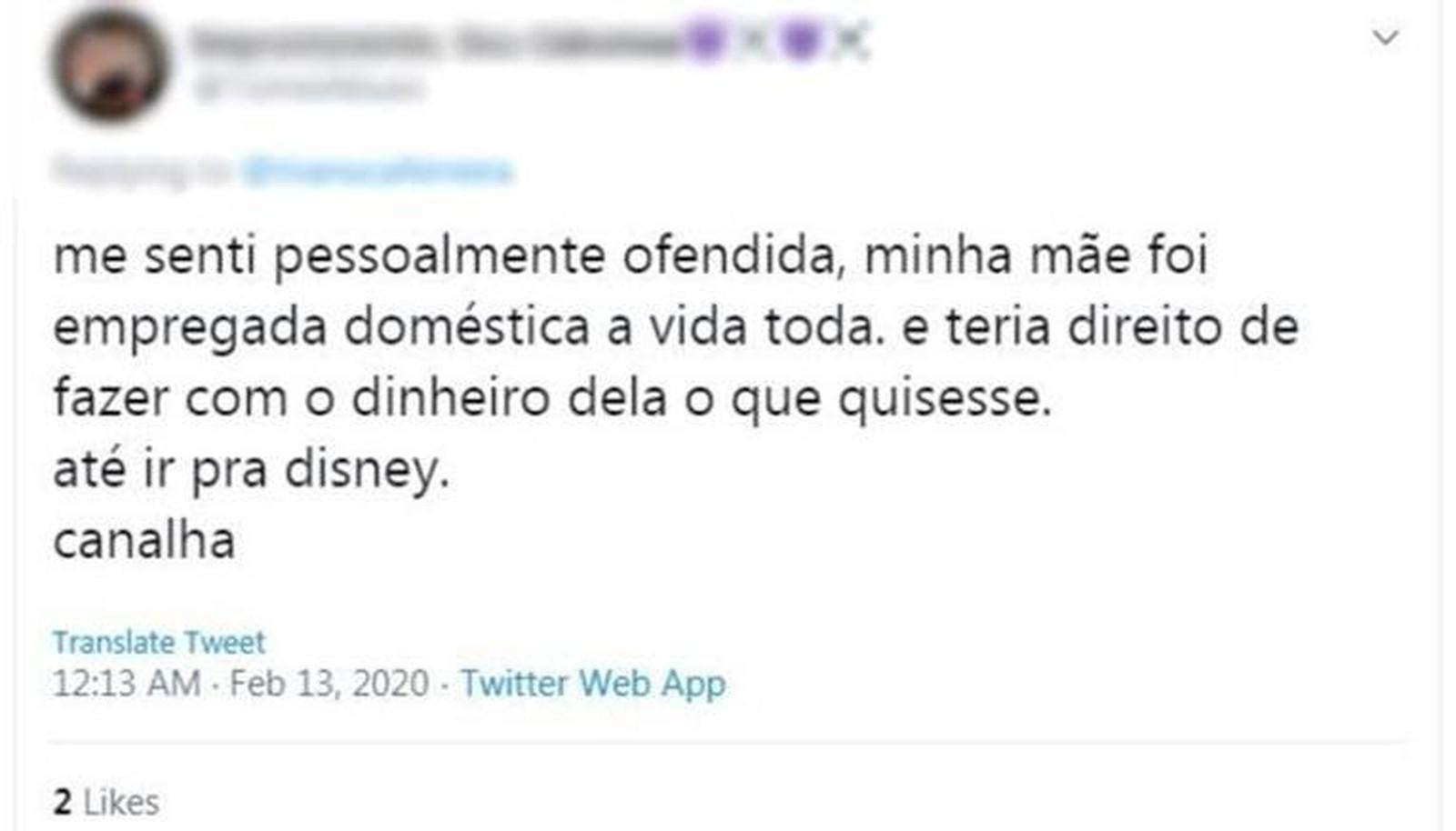 Fala de Guedes gera revolta ao dizer que até empregadas domésticas iam para Disney: Fala de Guedes gera revolta ao dizer que até empregadas domésticas iam para Disney: