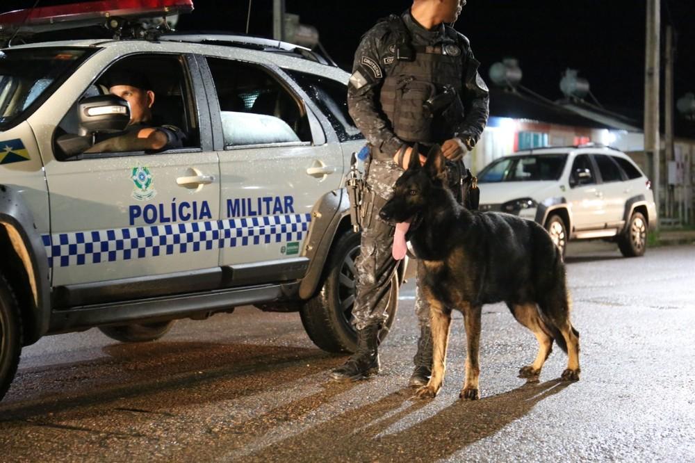 Polícia faz ação em residencial para combater crime organizado em Porto Velho Polícia faz ação em residencial para combater crime organizado em Porto Velho