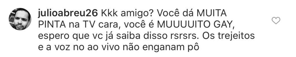 Repórter da Globo que ajudou idoso durante alagamento rebate ataque homofóbico em rede social Repórter da Globo que ajudou idoso durante alagamento rebate ataque homofóbico em rede social