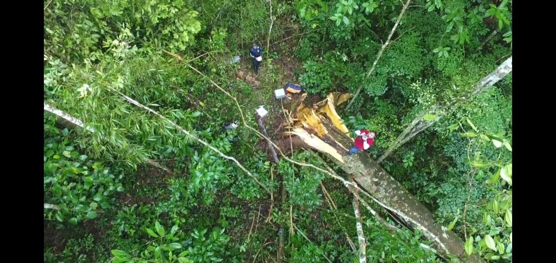 Bombeiros finalizam buscas por suposta aeronave que teria caído no interior do Acre