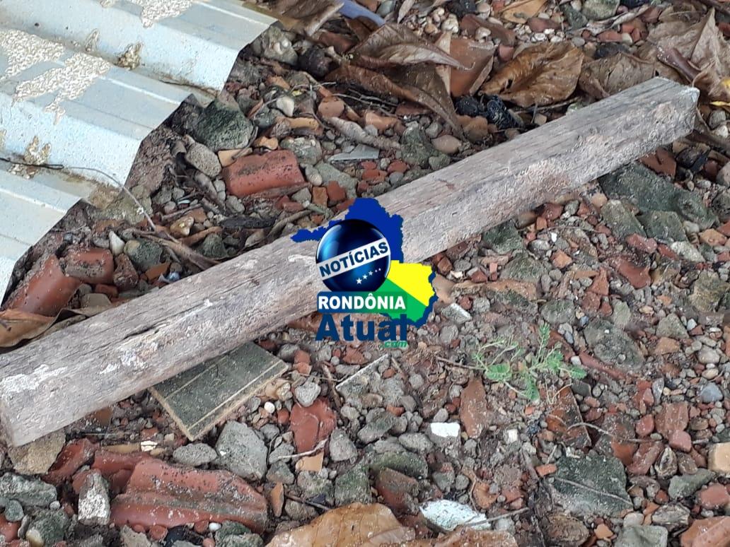 Idoso é atacado a pauladas e facadas em Ji-Paraná Idoso é atacado a pauladas e facadas em Ji-Paraná