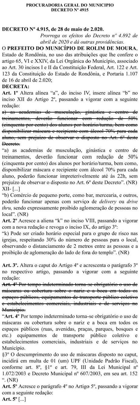 Prefeito altera decreto e estabelece multa a quem estiver sem máscara em vias públicas Prefeito altera decreto e estabelece multa a quem estiver sem máscara em vias públicas