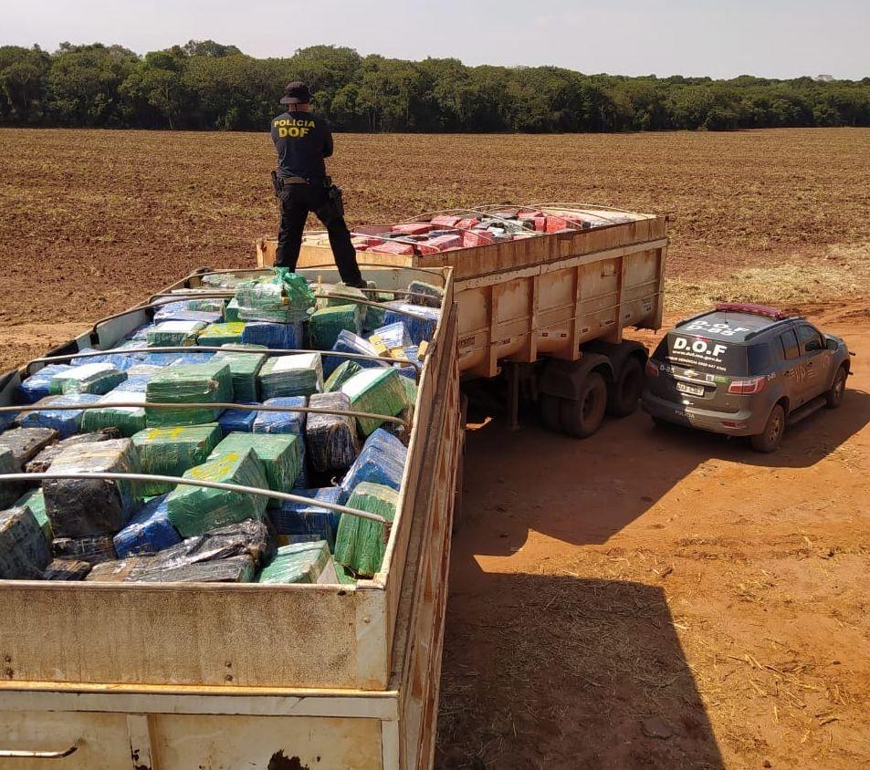 Polícia apreende 33 toneladas de maconha no MS na maior apreensão de drogas do País
