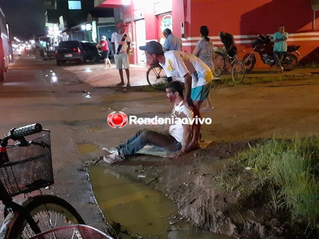 Portador de necessidades especiais é atropelado por ônibus em Porto Velho Portador de necessidades especiais é atropelado por ônibus em Porto Velho