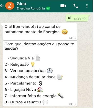 Canais digitais já são os mais utilizados para solicitar serviços de energia 