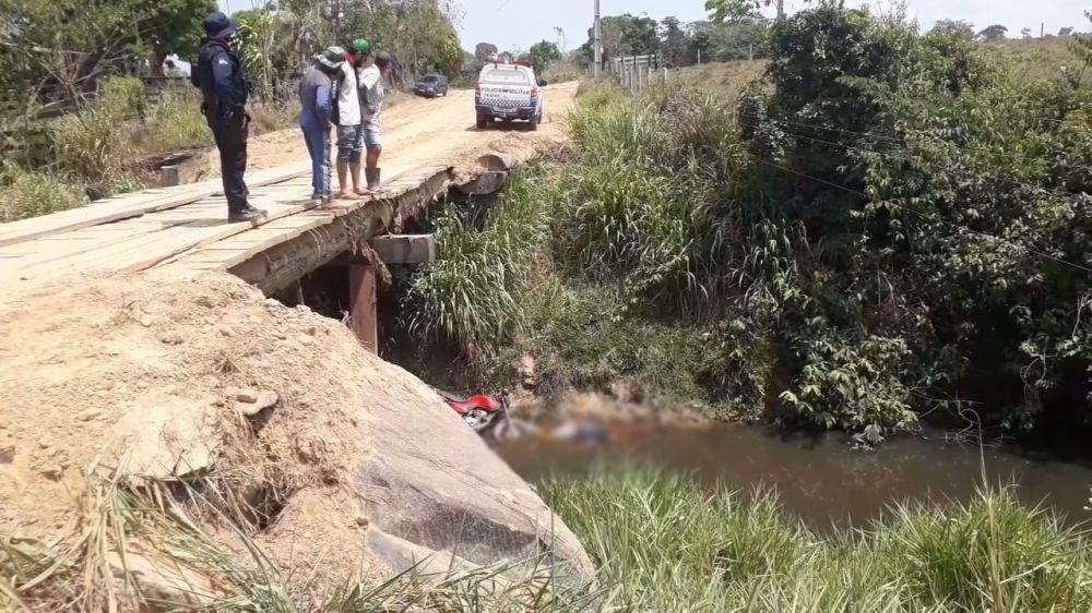 Comerciante é encontrado morto dentro de rio, em Ji-Paraná