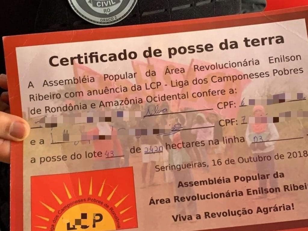 URGENTE: Polícia Civil deflagra mega operação em combate a invasões de terra, organizações criminosas e propriedades rurais em Rondônia URGENTE: Polícia Civil deflagra mega operação em combate a invasões de terra, organizações criminosas e propriedades rurais em Rondônia