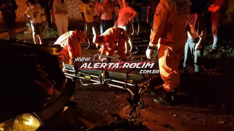 Motociclista fica ferido após colidir frontalmente com carro em Rolim de Moura Motociclista fica ferido após colidir frontalmente com carro em Rolim de Moura