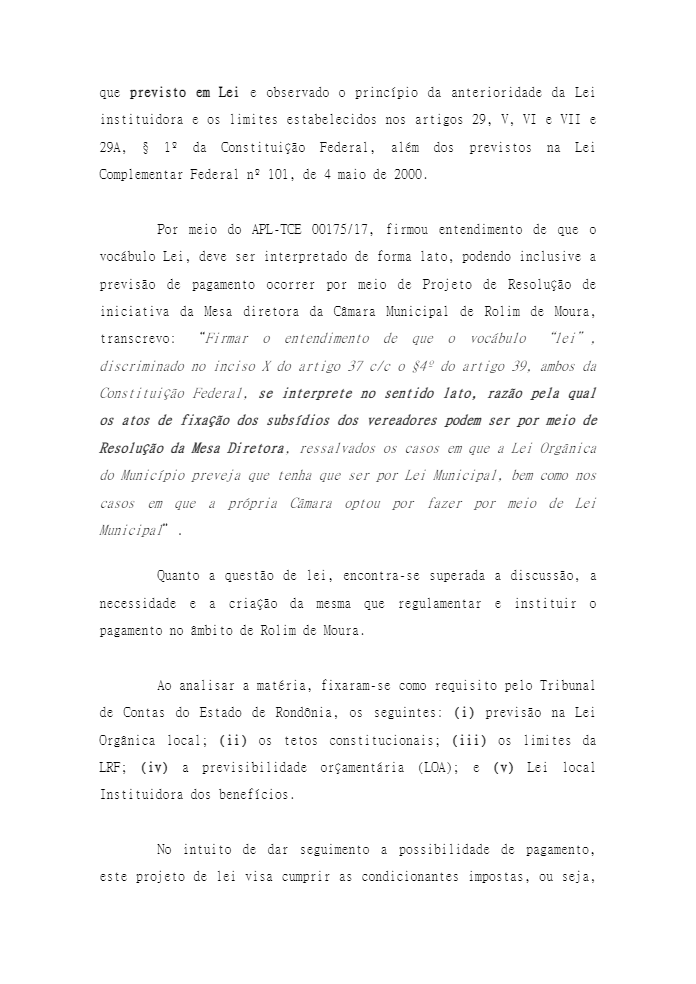Rolim de Moura: Em sessão extraordinária que durou 3 minutos, Câmara aprova gratificação natalina e 13º para vereadores e prefeito