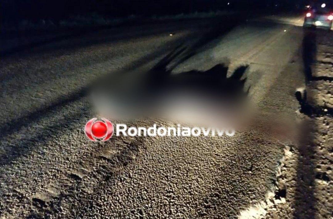 Homem morre atropelado na BR-319 em Porto Velho Homem morre atropelado na BR-319 em Porto Velho
