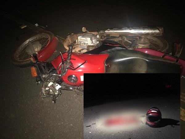 Motociclista morre após bater em animal solto na pista na RO-473, entre Urupá e Alvorada Motociclista morre após bater em animal solto na pista na RO-473, entre Urupá e Alvorada