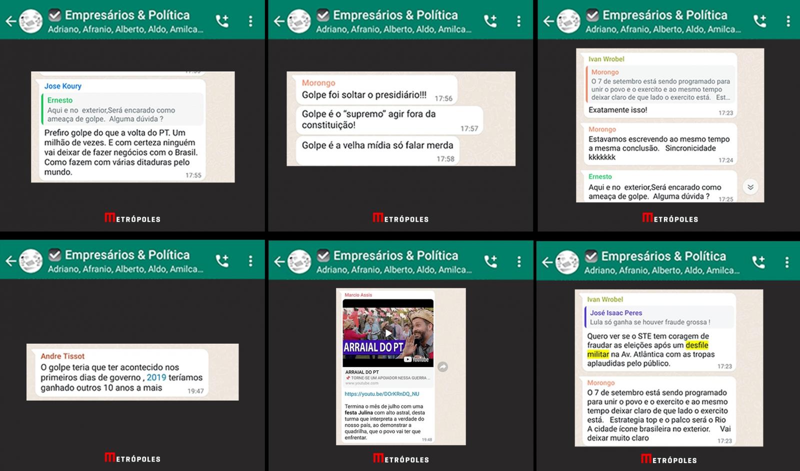 PF realiza operação contra empresários que defenderam golpe caso Bolsonaro fosse derrotado nas eleições de outubro PF realiza operação contra empresários que defenderam golpe caso Bolsonaro fosse derrotado nas eleições de outubro