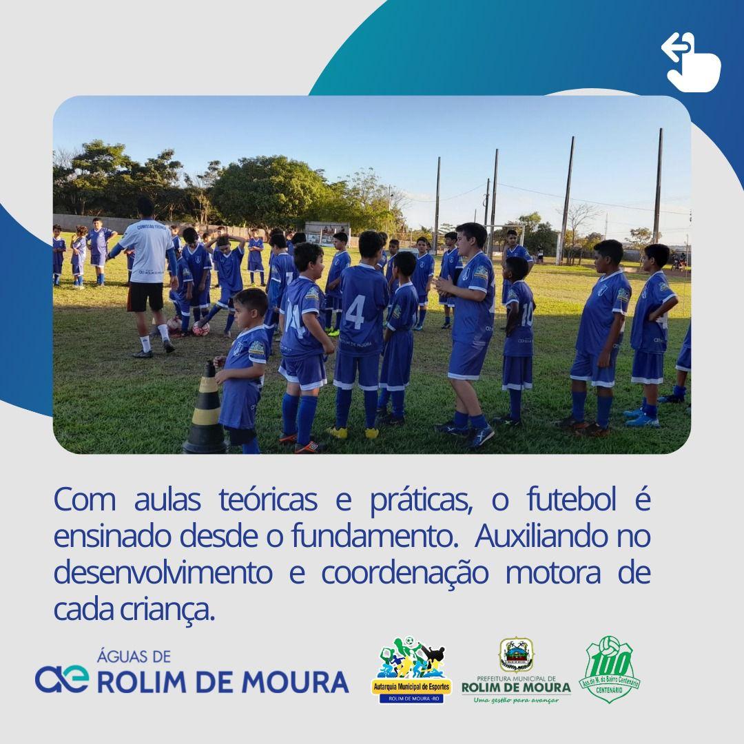 ROLIM DE MOURA: Águas de Rolim de Moura e Autarquia de Esportes do município promovem projeto Águas Camisa 10 ROLIM DE MOURA: Águas de Rolim de Moura e Autarquia de Esportes do município promovem projeto Águas Camisa 10