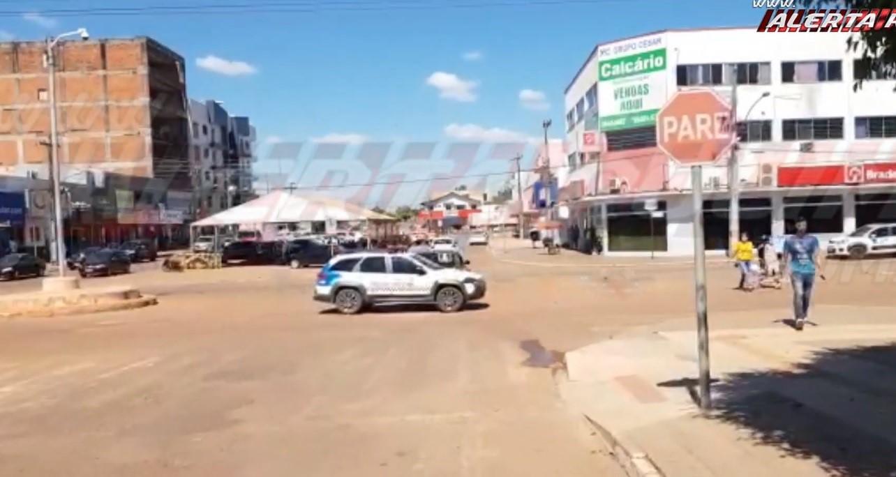 Cruzamento da Rua Guaporé com Av. Fortaleza recebe nova sinalização