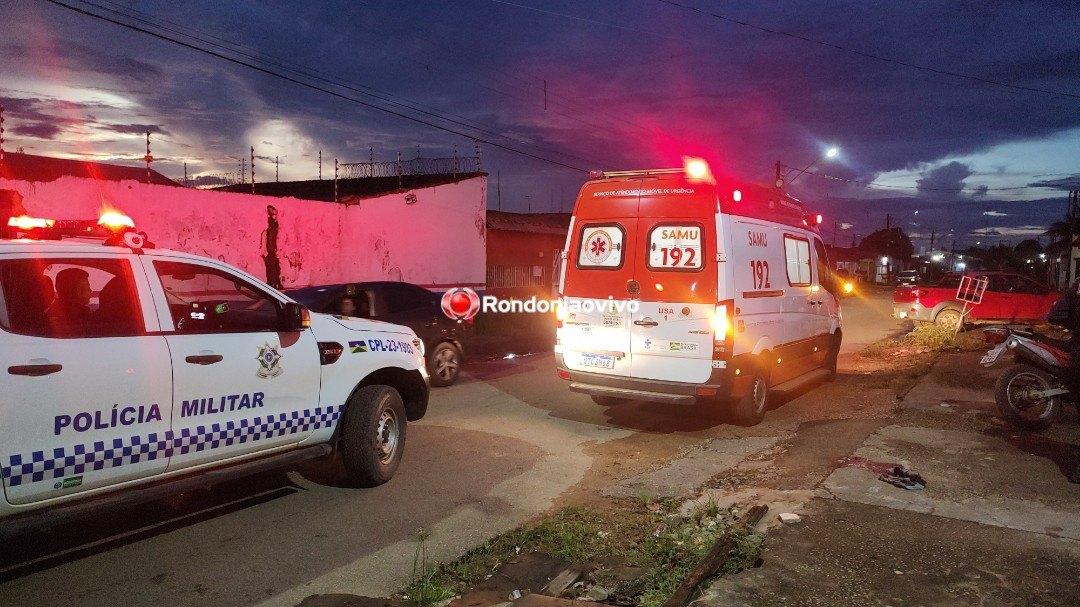 Jantar entre família acaba com adolescente atacando o padrasto nas costas