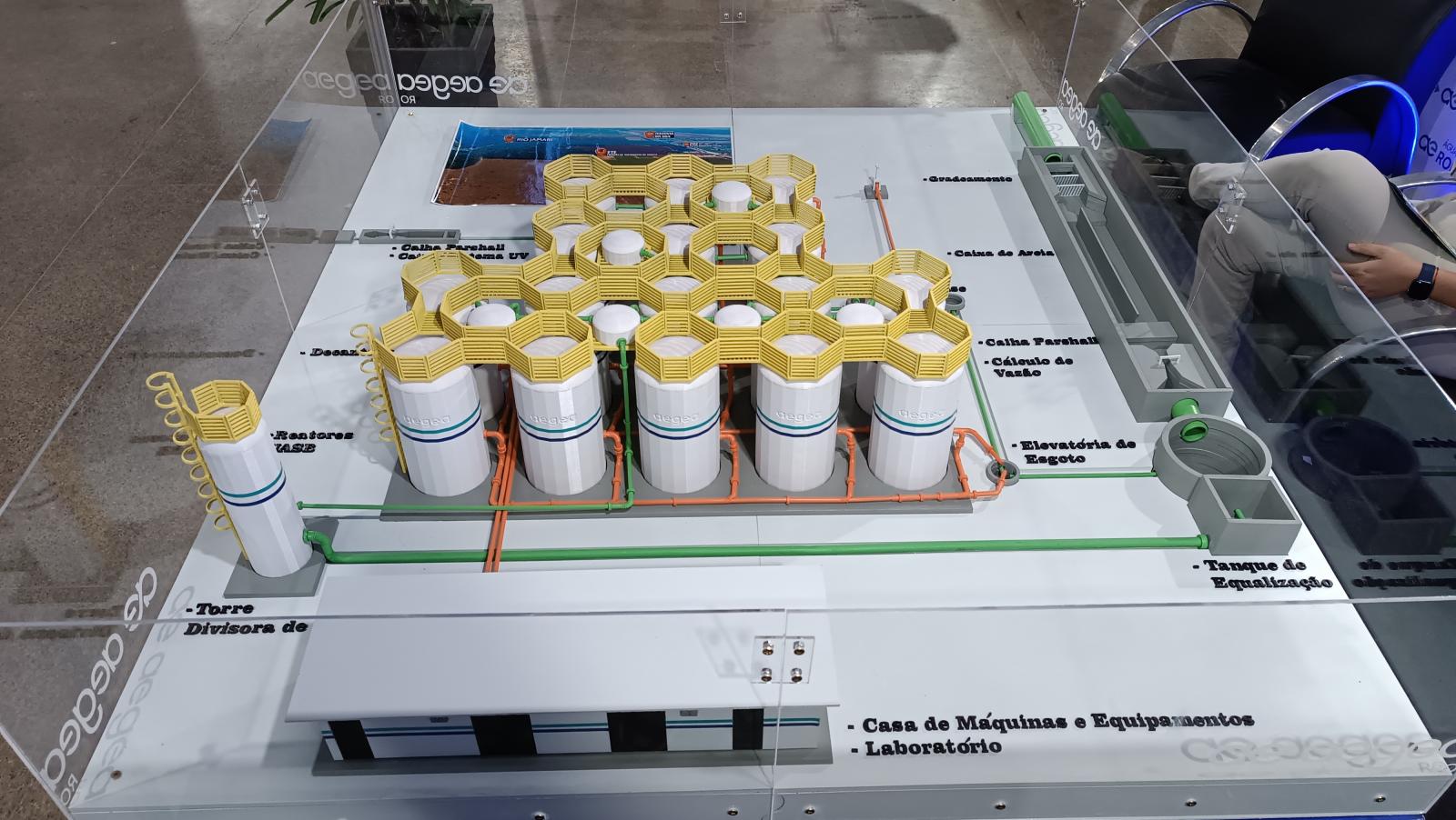 Avanço das obras de saneamento em RO são destaques na Expoari, em Ariquemes 