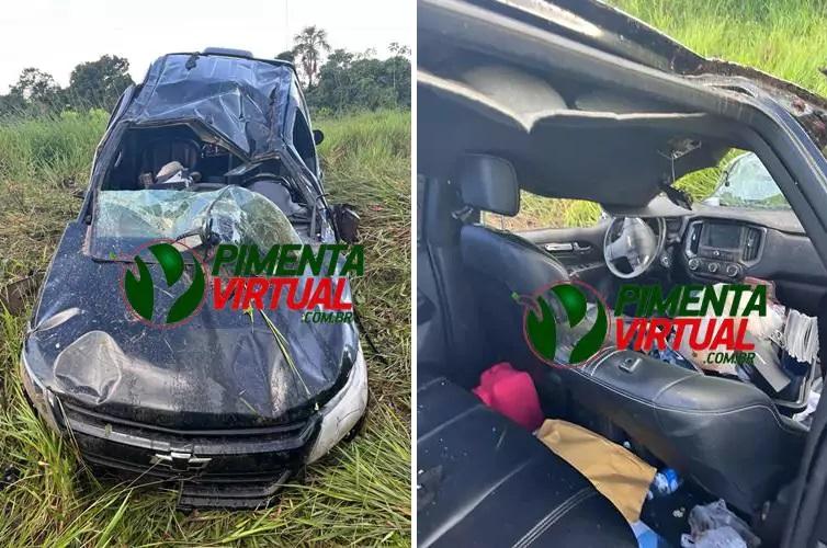 Grave acidente deixa um morto na BR-364, em Pimenta Bueno