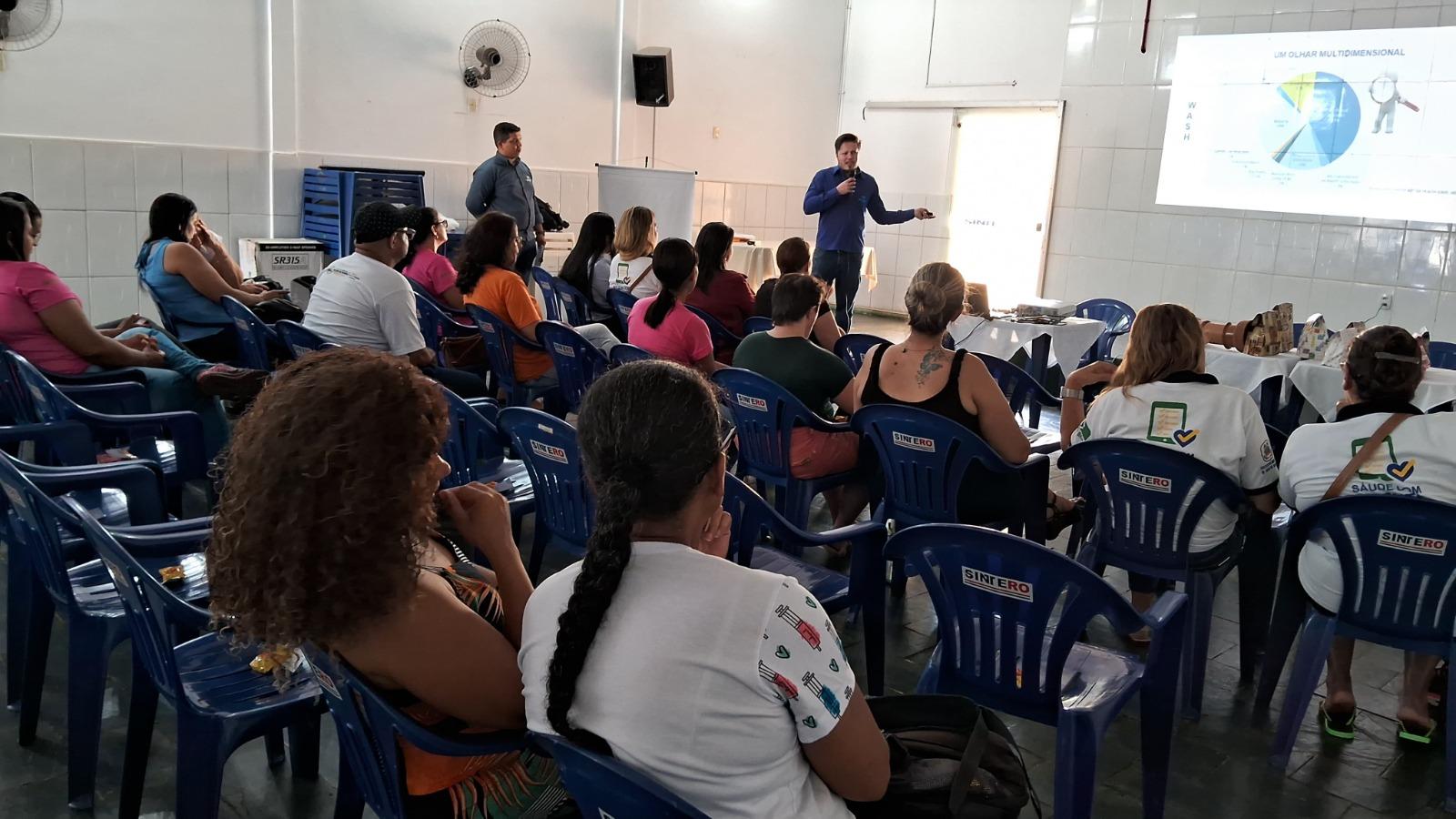 Águas de Rolim de Moura promove capacitação de agentes comunitários de saúde e endemias do município Águas de Rolim de Moura promove capacitação de agentes comunitários de saúde e endemias do município
