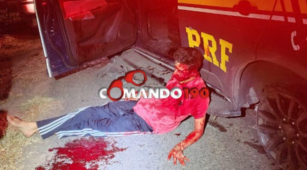 Homem é baleado após furtar viatura da PRF em Rondônia 