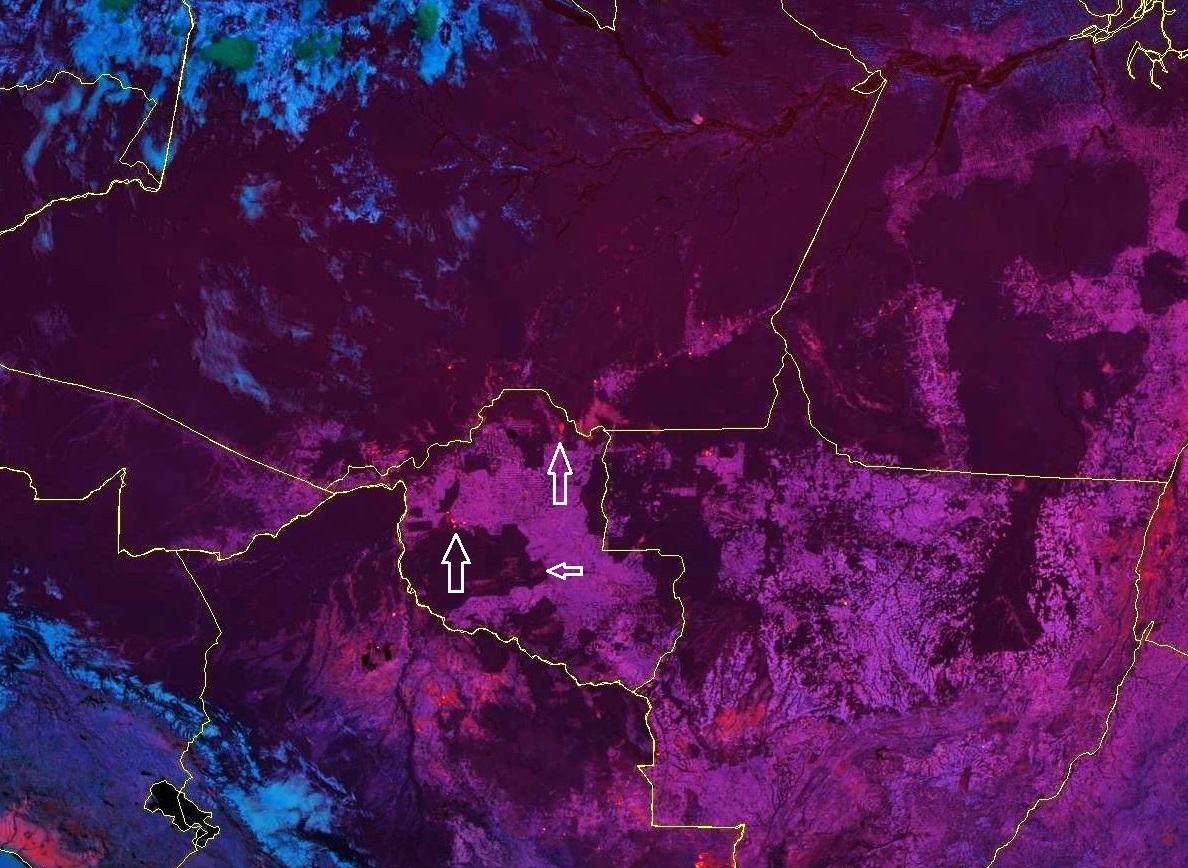 Incêndio em Parque Estadual de Guajará-Mirim já dura 13 dias Incêndio em Parque Estadual de Guajará-Mirim já dura 13 dias