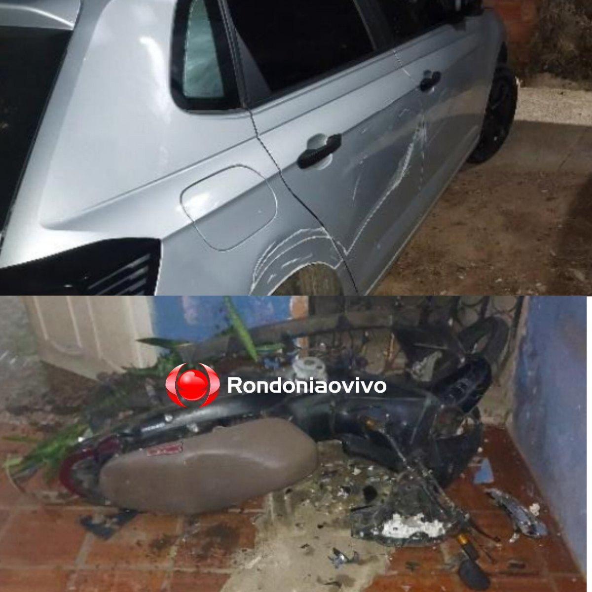 Mulher tenta matar atropelada atual do ex e causa destruição em casa e moto Mulher tenta matar atropelada atual do ex e causa destruição em casa e moto
