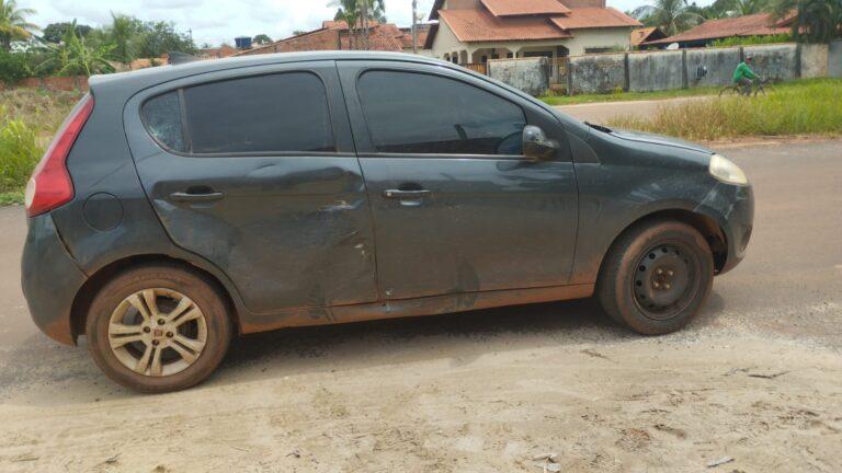 ROLIM DE MOURA: Motociclista é socorrido após colisão em carro