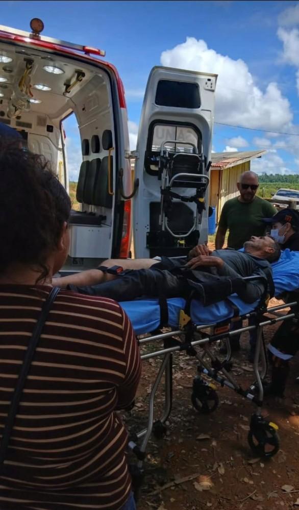 Trabalhador é encontrado com vida após emboscada em fazenda de Machadinho d’Oeste Trabalhador é encontrado com vida após emboscada em fazenda de Machadinho d’Oeste