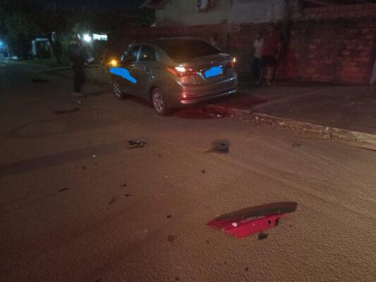 ROLIM DE MOURA: Motociclista sofre fratura grave após colisão com carro ROLIM DE MOURA: Motociclista sofre fratura grave após colisão com carro