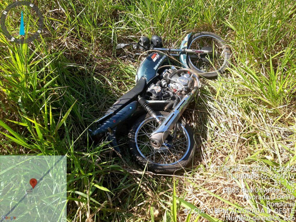 Motocicleta furtada em Alvorada é recuperada após prisão por embriaguez em Ji-Paraná Motocicleta furtada em Alvorada é recuperada após prisão por embriaguez em Ji-Paraná