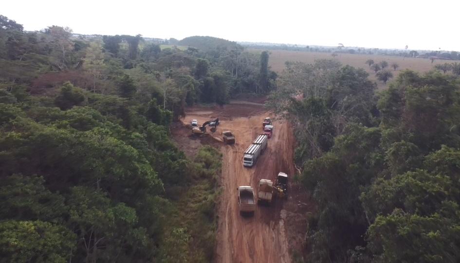 SANTA LUZIA DO OESTE: Prefeitura segue trabalhando de forma árdua nas vicinais do município