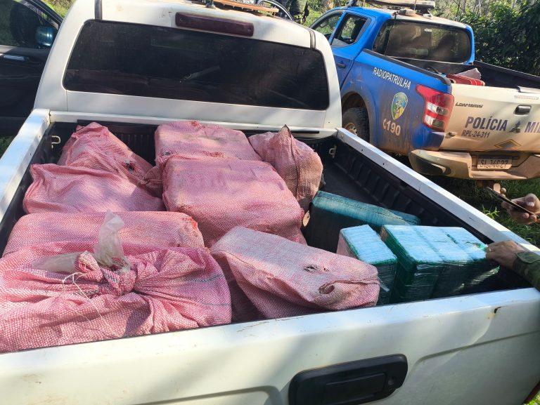 Polícia apreende cerca de 900 kg de cocaína em operação nas divisas de Rondônia e Mato Grosso