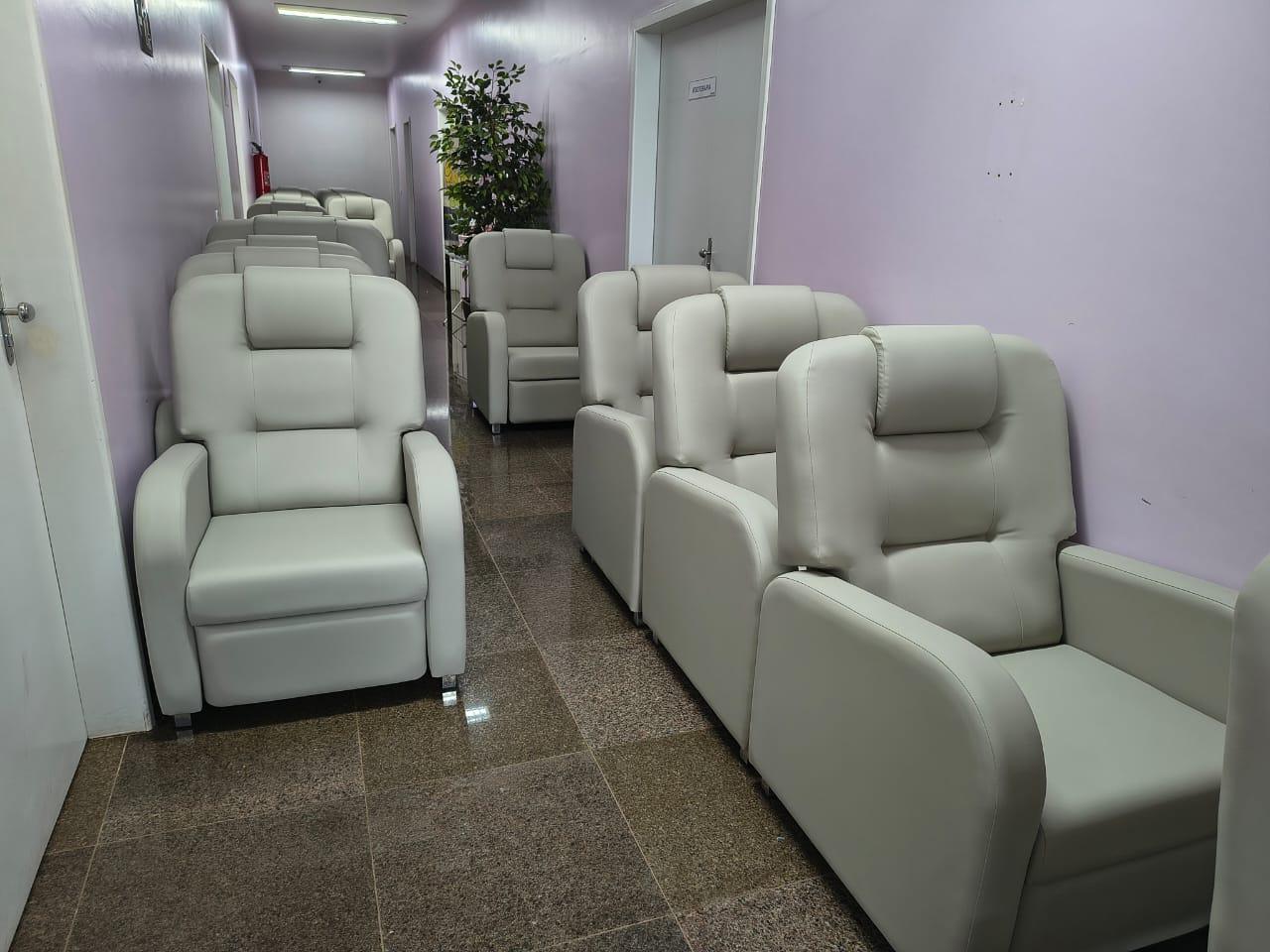 Com novos equipamentos, parte dos pacientes oncológicos não precisarão mais ficar internados para receber quimioterapia em Cacoal Com novos equipamentos, parte dos pacientes oncológicos não precisarão mais ficar internados para receber quimioterapia em Cacoal