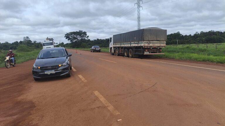 Jovem de 27 anos é atropelado no km 122 da BR-429 Jovem de 27 anos é atropelado no km 122 da BR-429