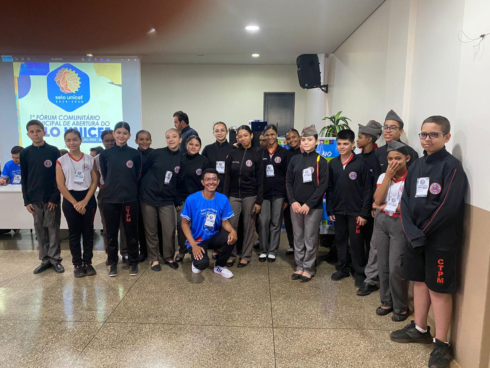 Rolim de Moura realiza 1º Fórum Comunitário Municipal de abertura do Selo UNICEF 2025–2028