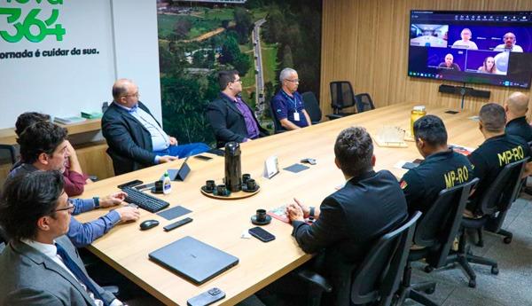 Em visita técnica, MPRO delibera sobre segurança de dados e proteção de informações com dirigentes da Nova 364