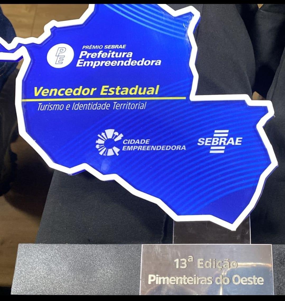 Pimenteiras do Oeste conquista prêmio estadual e vira referência em turismo no Cone Sul de Rondônia