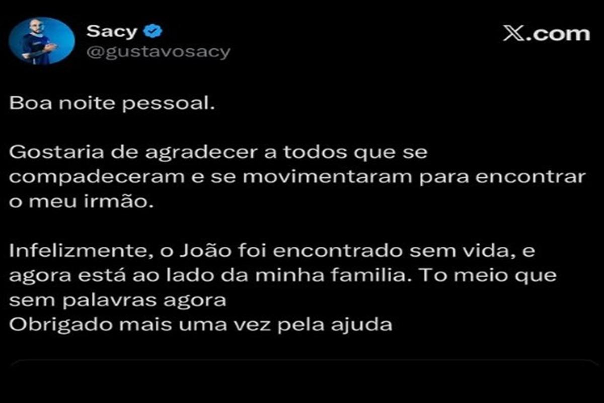 Menino autista que desapareceu é encontrado morto em esgoto Menino autista que desapareceu é encontrado morto em esgoto