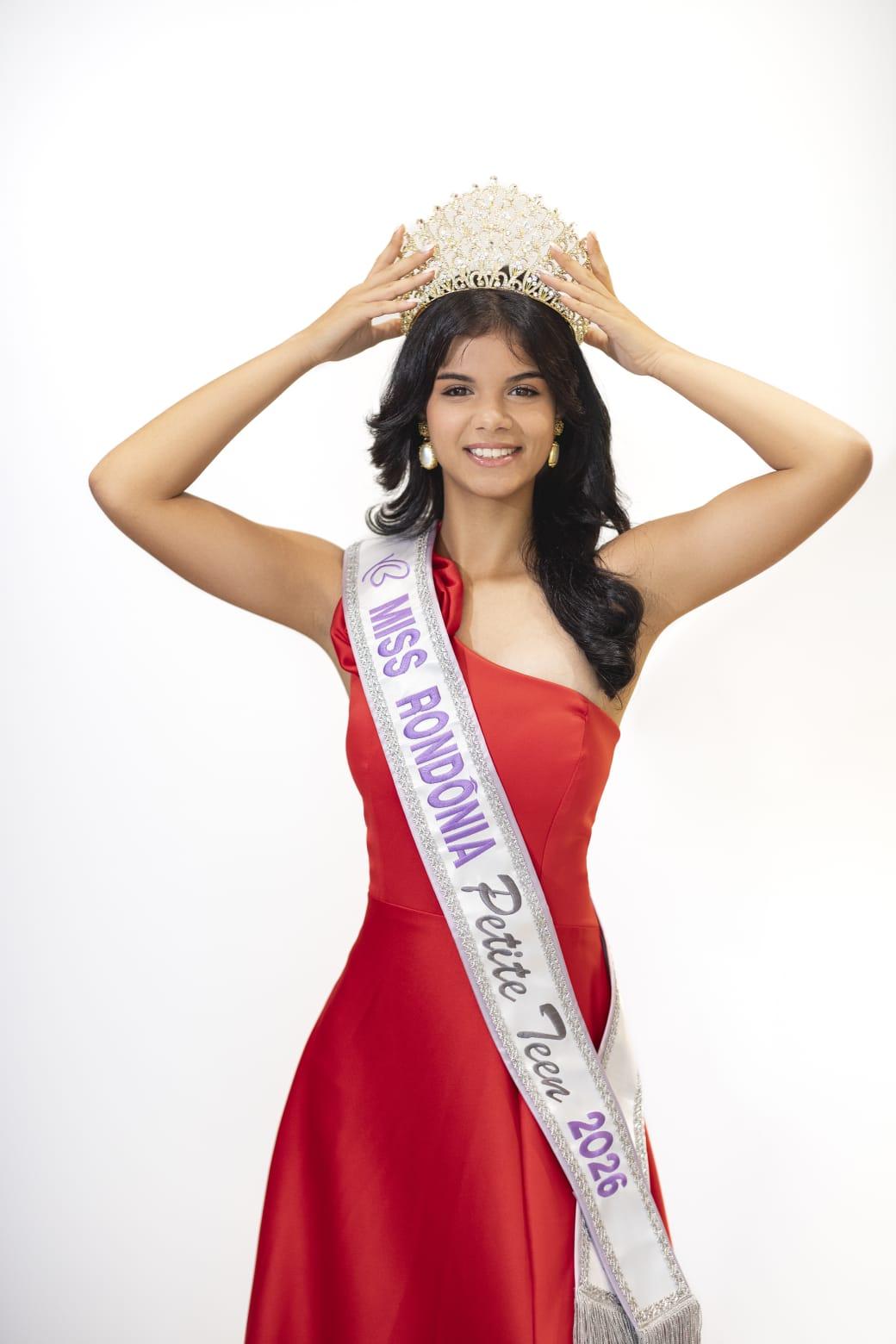 Ana Gabrielly Levará Rondônia ao Miss Brasil Petite Teen 2026