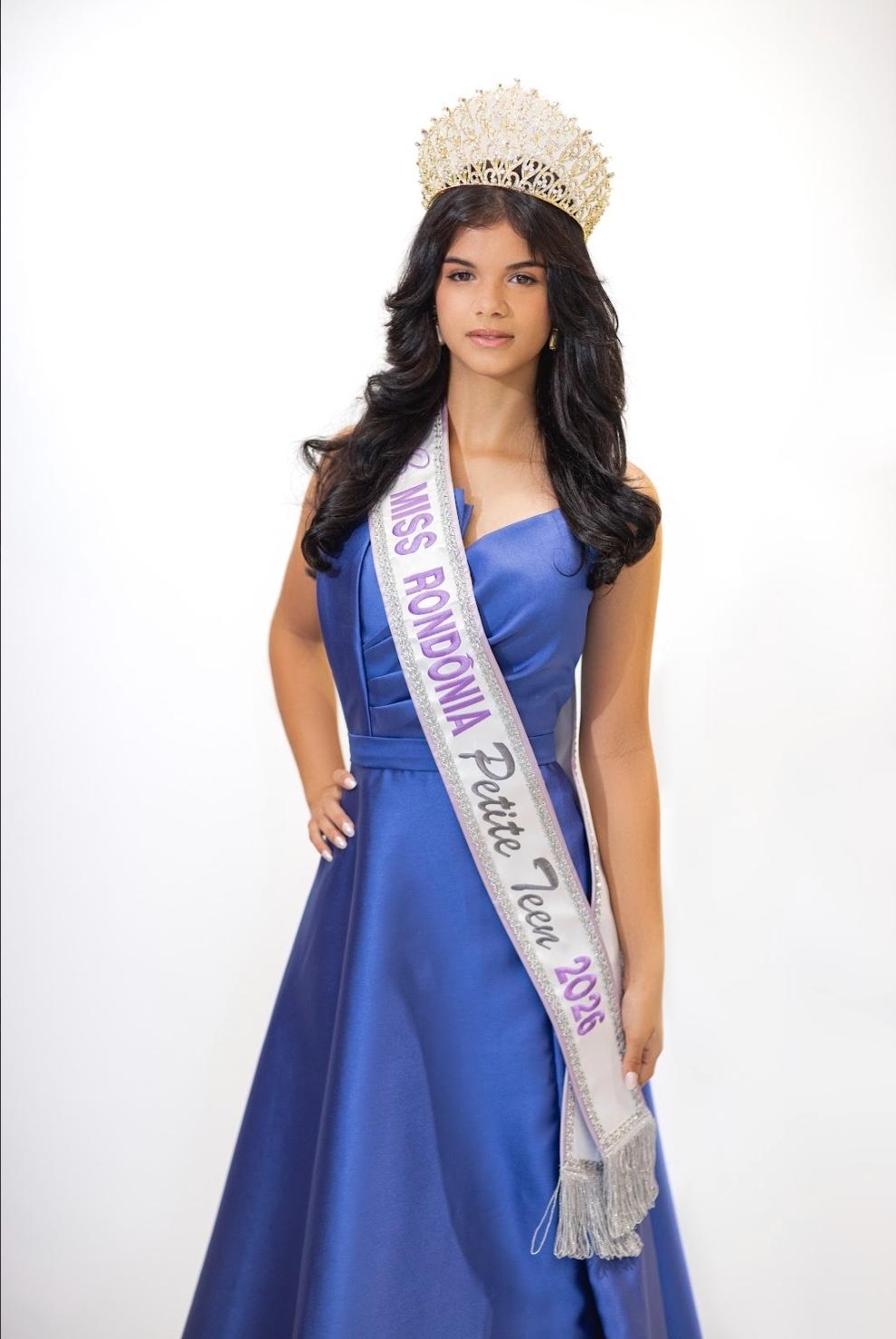 Ana Gabrielly Levará Rondônia ao Miss Brasil Petite Teen 2026