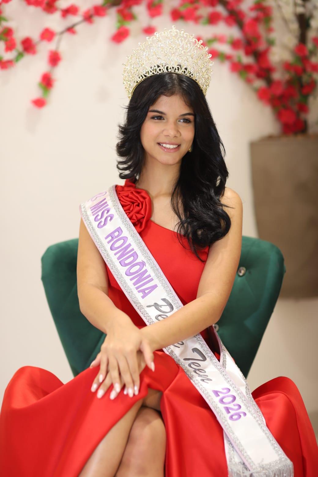 Ana Gabrielly Levará Rondônia ao Miss Brasil Petite Teen 2026