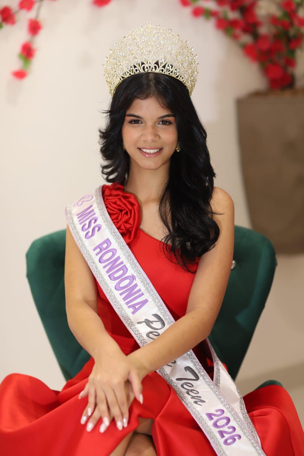 Ana Gabrielly Levará Rondônia ao Miss Brasil Petite Teen 2026